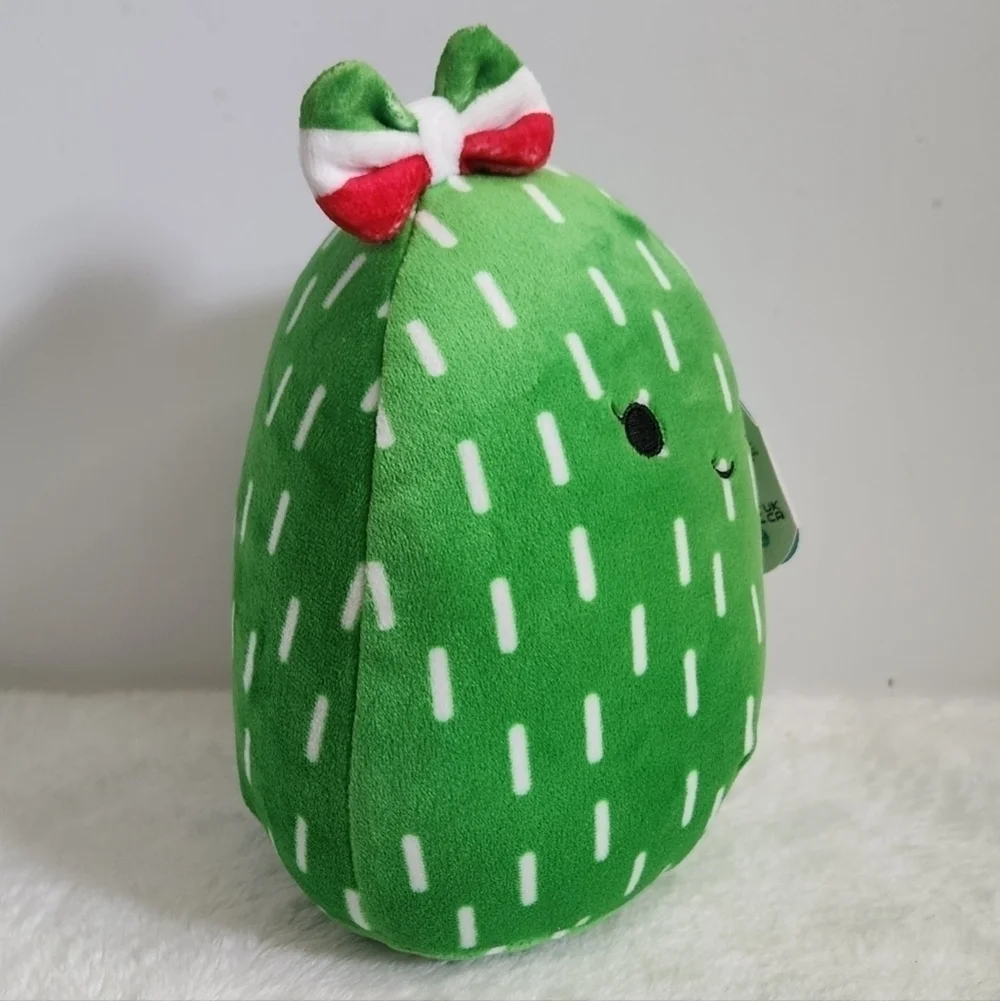 Squishmallow Maritza The Green Cactus Mexico Squad Mexican Girl Bow 8